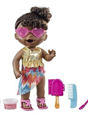 Baby Alive Sunshine Snacks Doll – Summer-Themed Waterplay & Feeding Fun